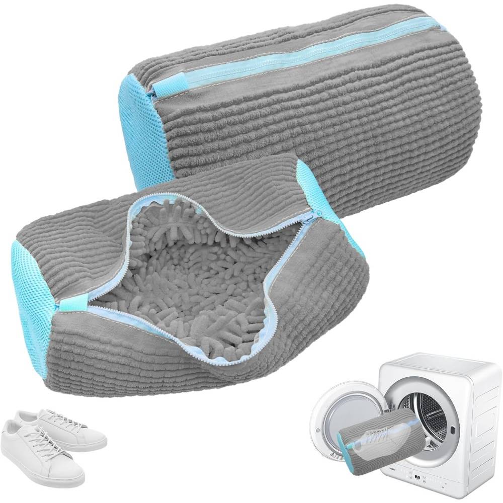 Lot De 2 Sacs De Lavage Pour Chaussures Avec Fermeture Éclair - Pour