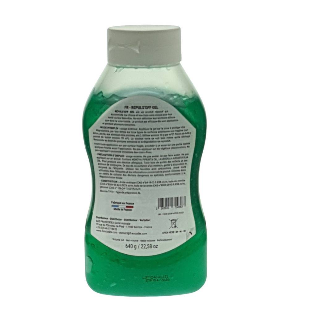 Francodex - Gel répulsif extérieur RÉPULS'OFF 640 g chat et chien - Imagen 5