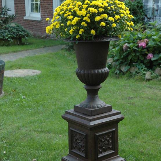 Esschert Design - Vase Médicis en fonte Lot de 3 - Image 2