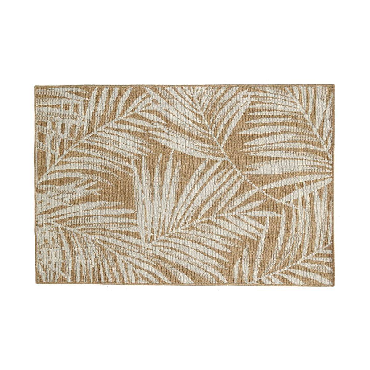 Aubry Gaspard - Tapis d'extérieur en plastique recyclé Feuilles 200 x 300 cm - Imagen 1