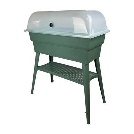 Mv Industries - Jardinière Calipso combi 40 litres, Couleur Taupe/Beige - Imagen 10
