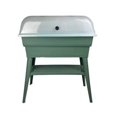 Mv Industries - Jardinière Calipso combi 40 litres, Couleur Taupe/Beige - Imagen 9