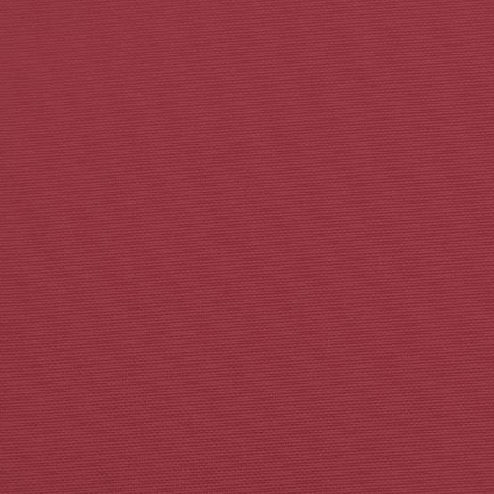 Coussin de Palette Carré Tissu Oxford Imperméable pour Banc et Canapé Rouge Bordeaux 60x60cm – ComfortXL Outdoor Living - Image 6