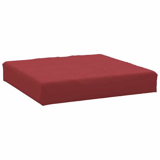 Coussin de Palette Carré Tissu Oxford Imperméable pour Banc et Canapé Rouge Bordeaux 60x60cm – ComfortXL Outdoor Living - Image 2