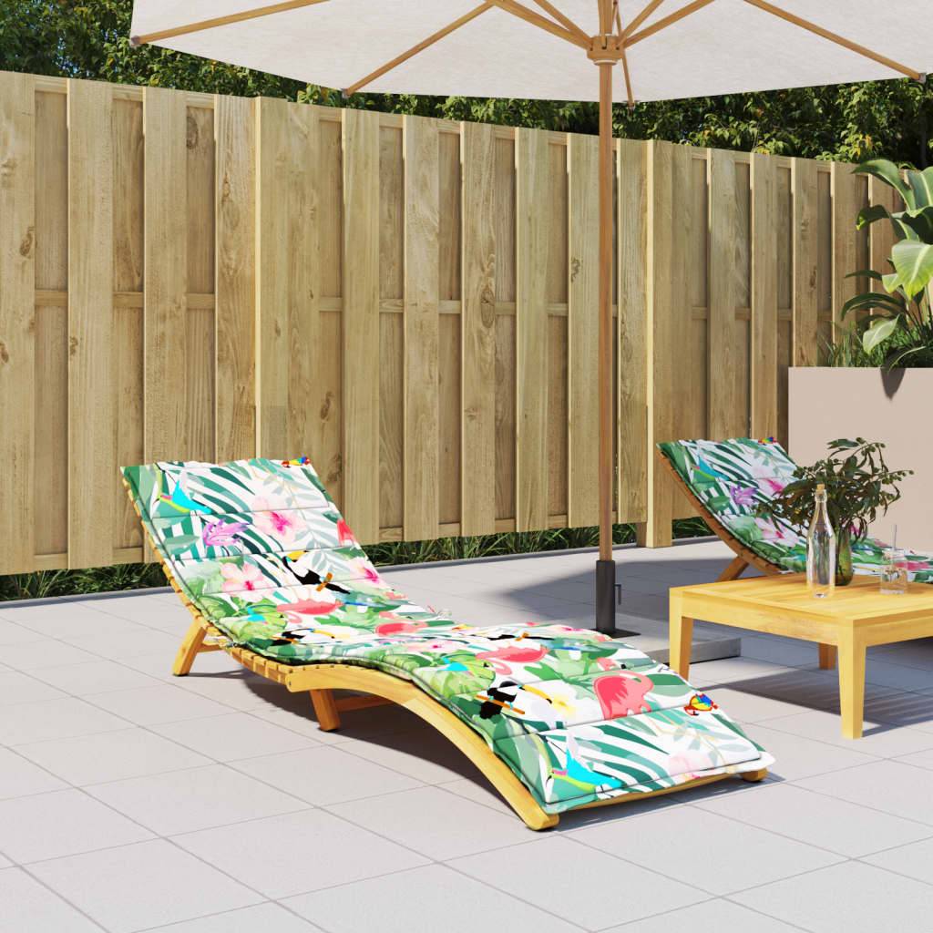 PANGIVO - Coussin de chaise longue tissu oxford multicolore 200 x 50 x 4 cm - PANGIVO - Image 1