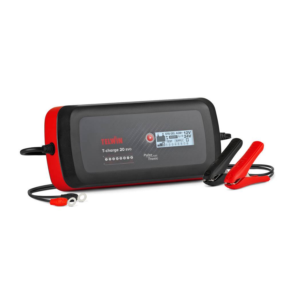 Chargeur de batterie T-Charge 20 EVO - 12V/24V - TELWIN - 807596 - Imagen 1