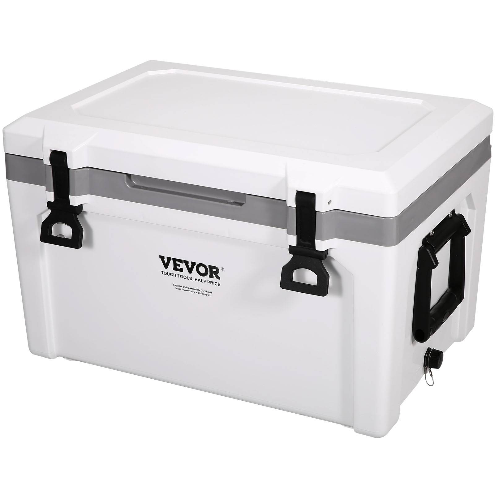 VEVOR Glacière portable 49,2 L, plastique PP, isolation mousse. Randonnée.