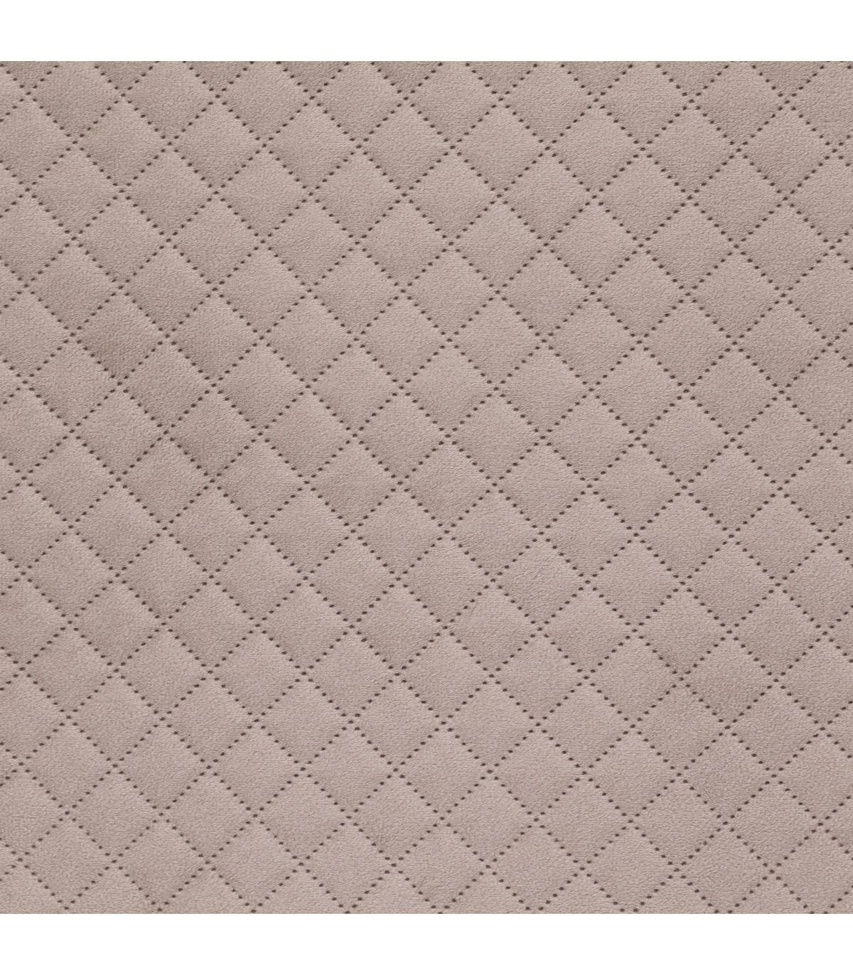 2 en 1 Pouf pliant double et Coffre de rangement en Velours  Beige Lin 76 x 38 cm - Imagen 3