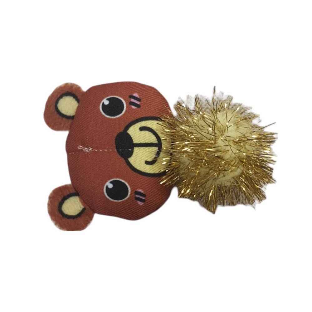 jeux chat Lovely ourson Taille 9 x 6 cm x 2.5 cm avec catnip - Imagen 5