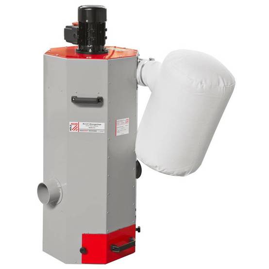 Aspirateur à copeaux métal 11 000 m3/H - 750W - 400V Holzmann