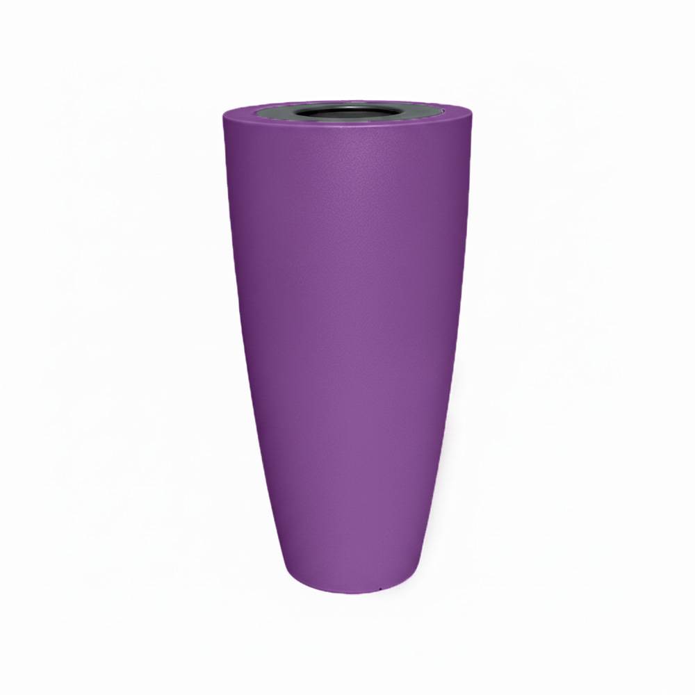 Pot de fleurs conique 200l delight - plast'up rotomoulage - Image 1