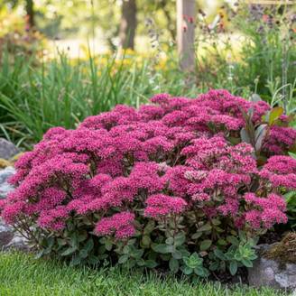Orpin Thunderhead, Sedum à fleurs Rouge/ - feuillage Persistant - Godet - 5/20 cm