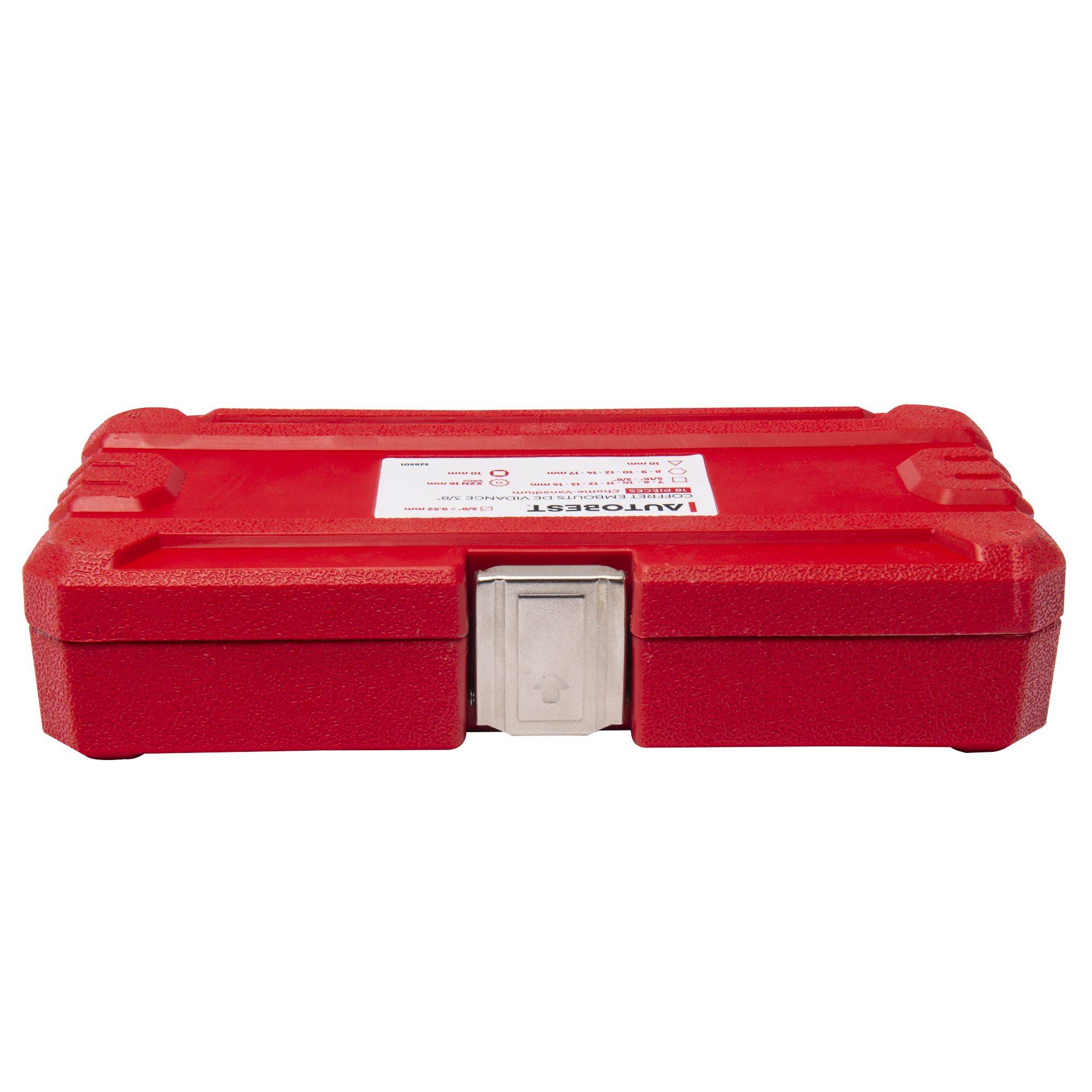 Coffret embouts de vidange carré 3/8" 18pcs - Image 5