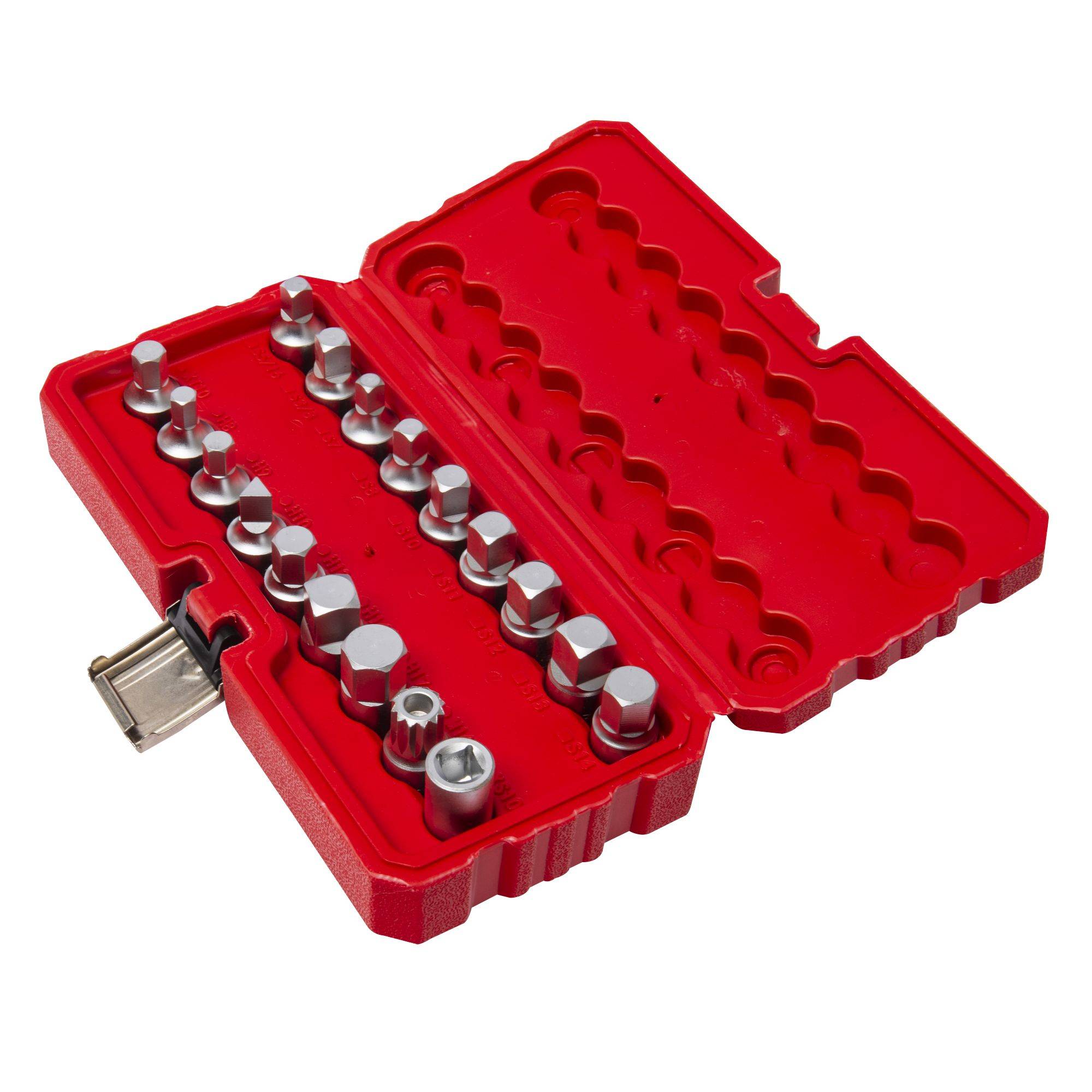 Coffret embouts de vidange carré 3/8"  18pcs - Image 3