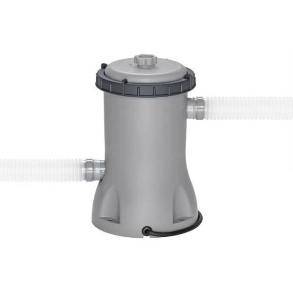 Bestway - Kit Piscine hors sol tubulaire BESTWAY - Steel Pro MAX™- 427 x 250 x 100 cm - Ovale (Filtre a cartouche, échelle, bâche, 1 c - Image 5