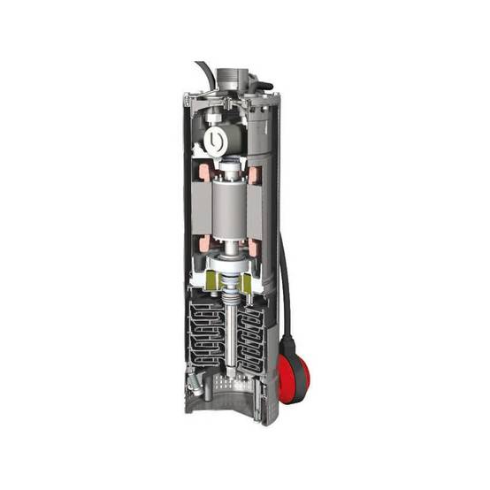 Pompe immergée 5" Calpeda MPSM305 0,75 kW pour puit jusqu'à 4,5 m3/h monophasé 220V - Image 4