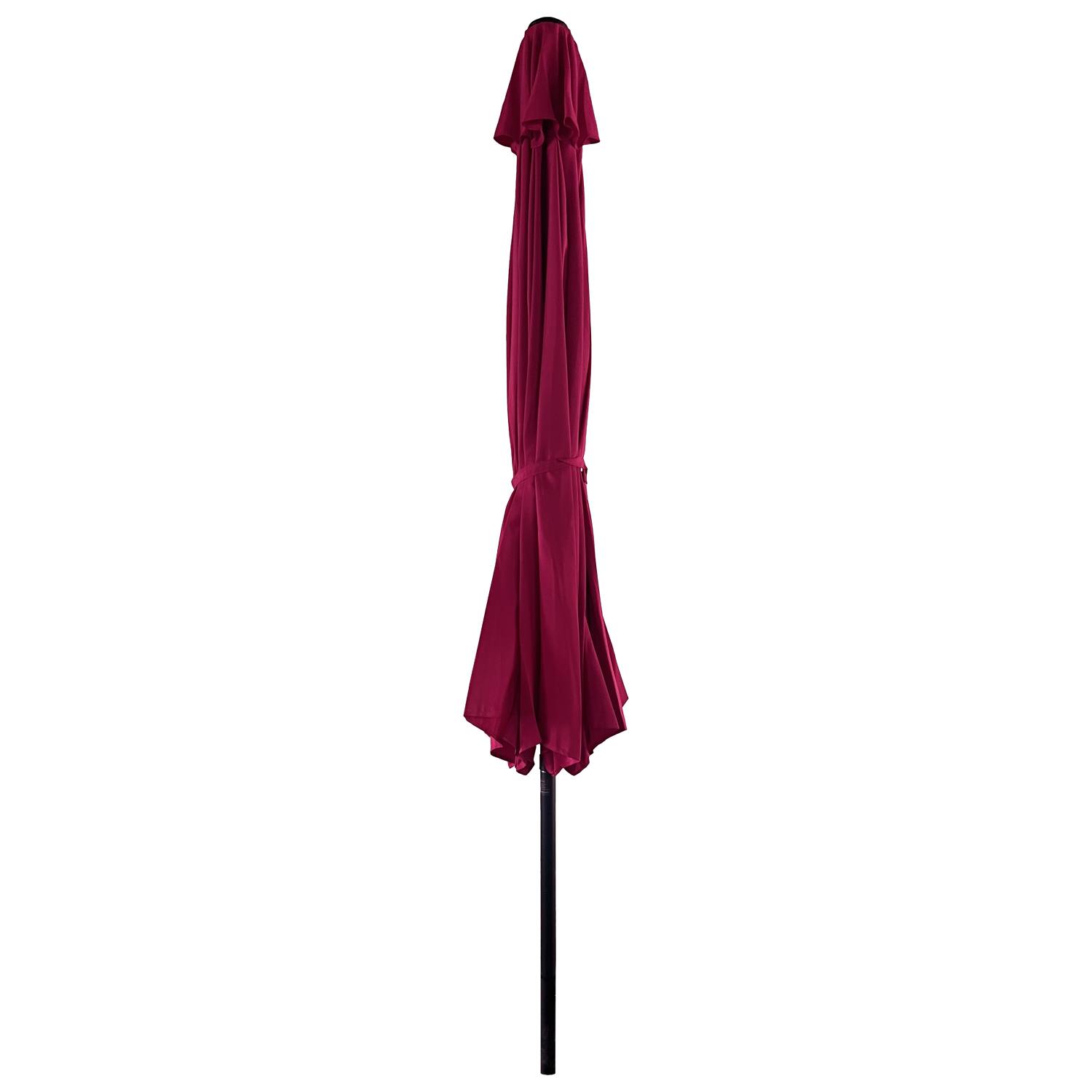 Happy Garden - Parasol droit HAPUNA rond 3,30m de diamètre fuchsia - HAPPY GARDEN - Imagen 2