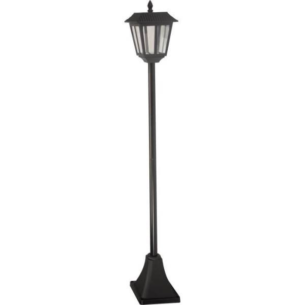Smart Garden - Lampadaire solaire - SMART GARDEN - Metro - 20 lumens - Noir - 130 x 18 cm - Image 1