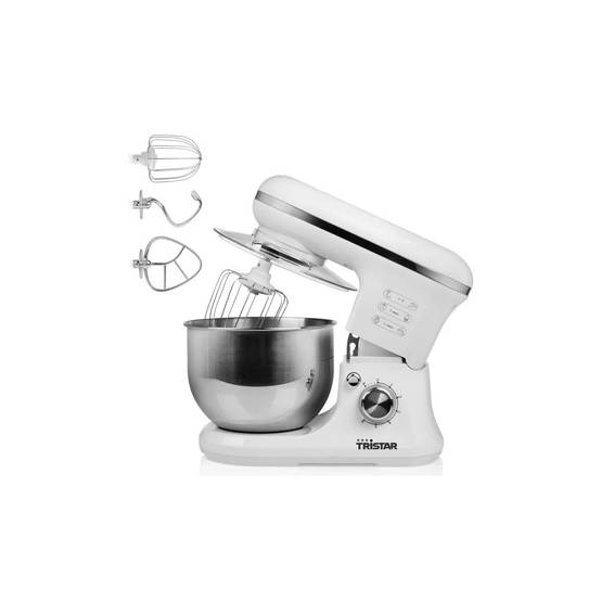 Robot multifonction 1200W Cuve 5 litres MX-4817 Blanc Accessoires TRISTAR - Imagen 1