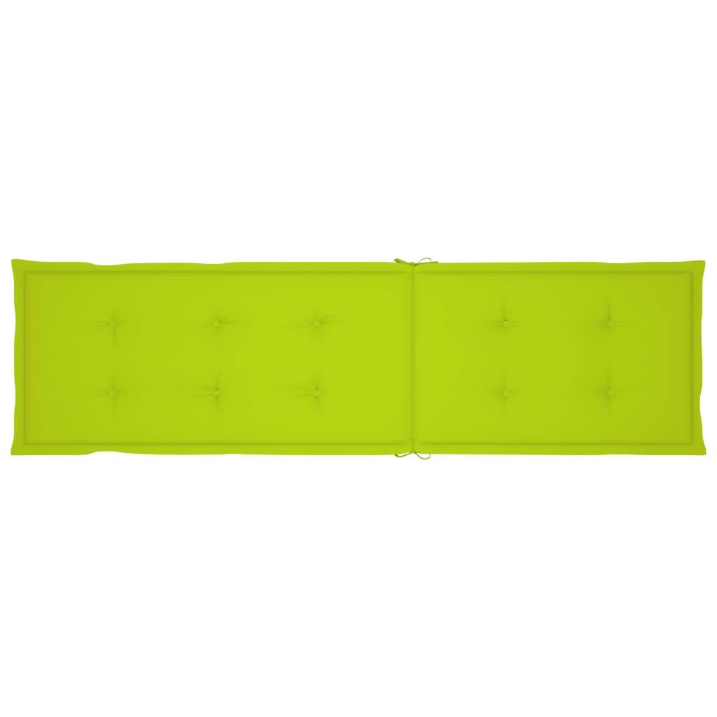 Helloshop26 - Transat chaise longue bain de soleil lit de jardin terrasse meuble d'extérieur avec repose-pied et coussin acacia solide - Imagen 7