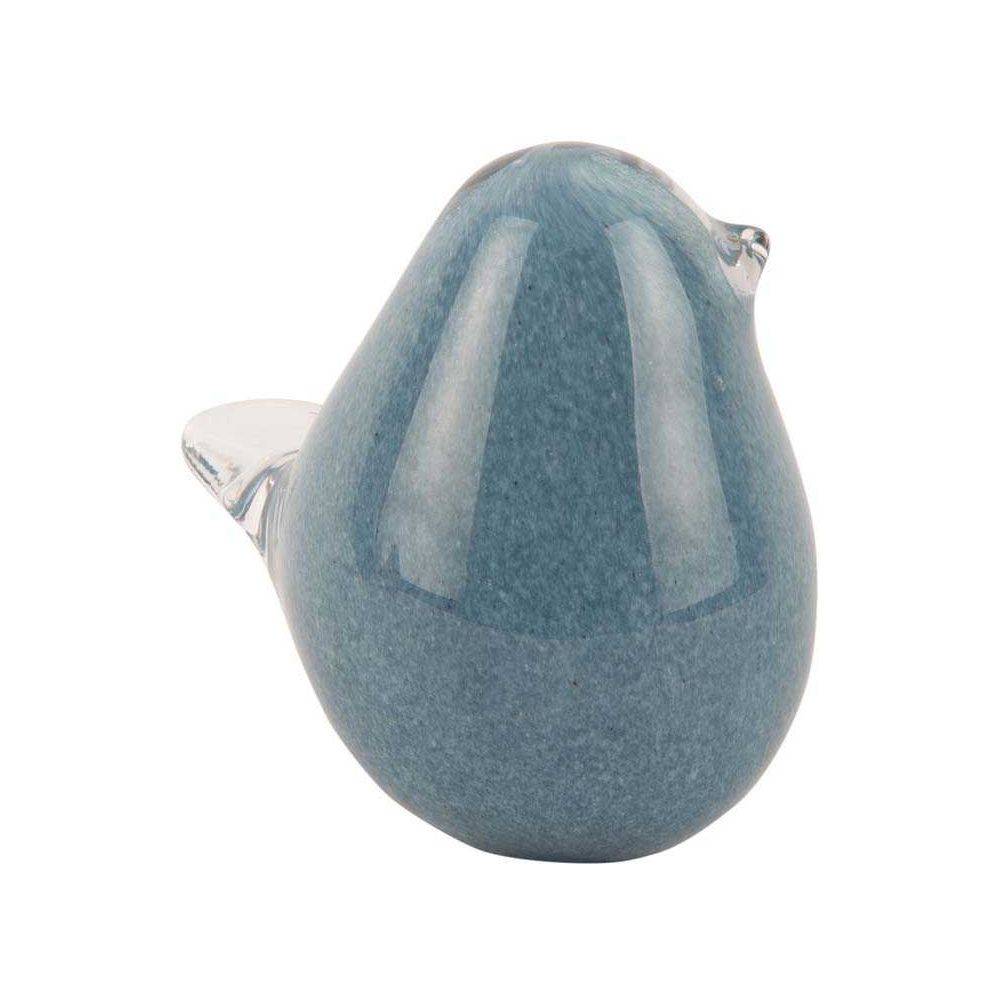 Pt Living - Statue en verre Fat Bird 9 x 6 x 8 cm - Imagen 2
