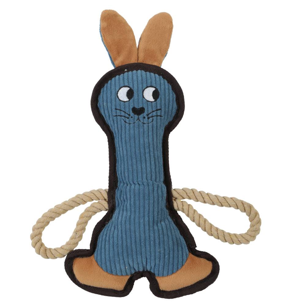 Zolux - Jouet Lapin bleu BUDDY pour chien - Imagen 1