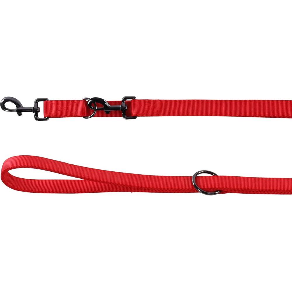 Laisse d'entrainement rouge 20 mm x 2 mètre pour chien - Image 2