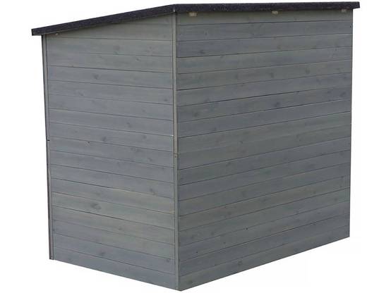 Habitat Et Jardin - Coffre De Jardin En Bois "caja" - 137 X 91 X 121 Cm - Anthracite -habitat Et Jardin - Image 4