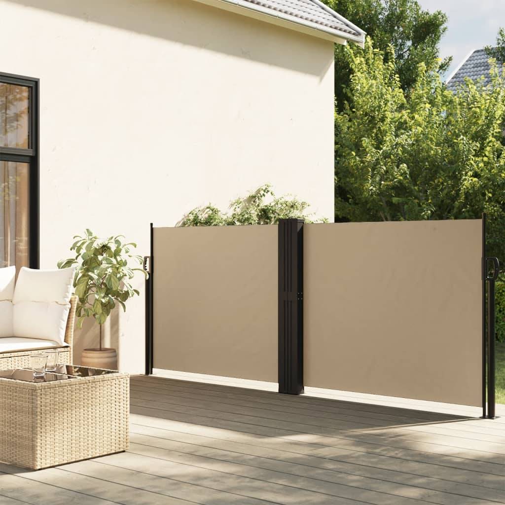 Maison Chic - Store Banne - Auvent latéral rétractable beige 140x600 cm - MEUBLE PRO-JU5042 - Image 2