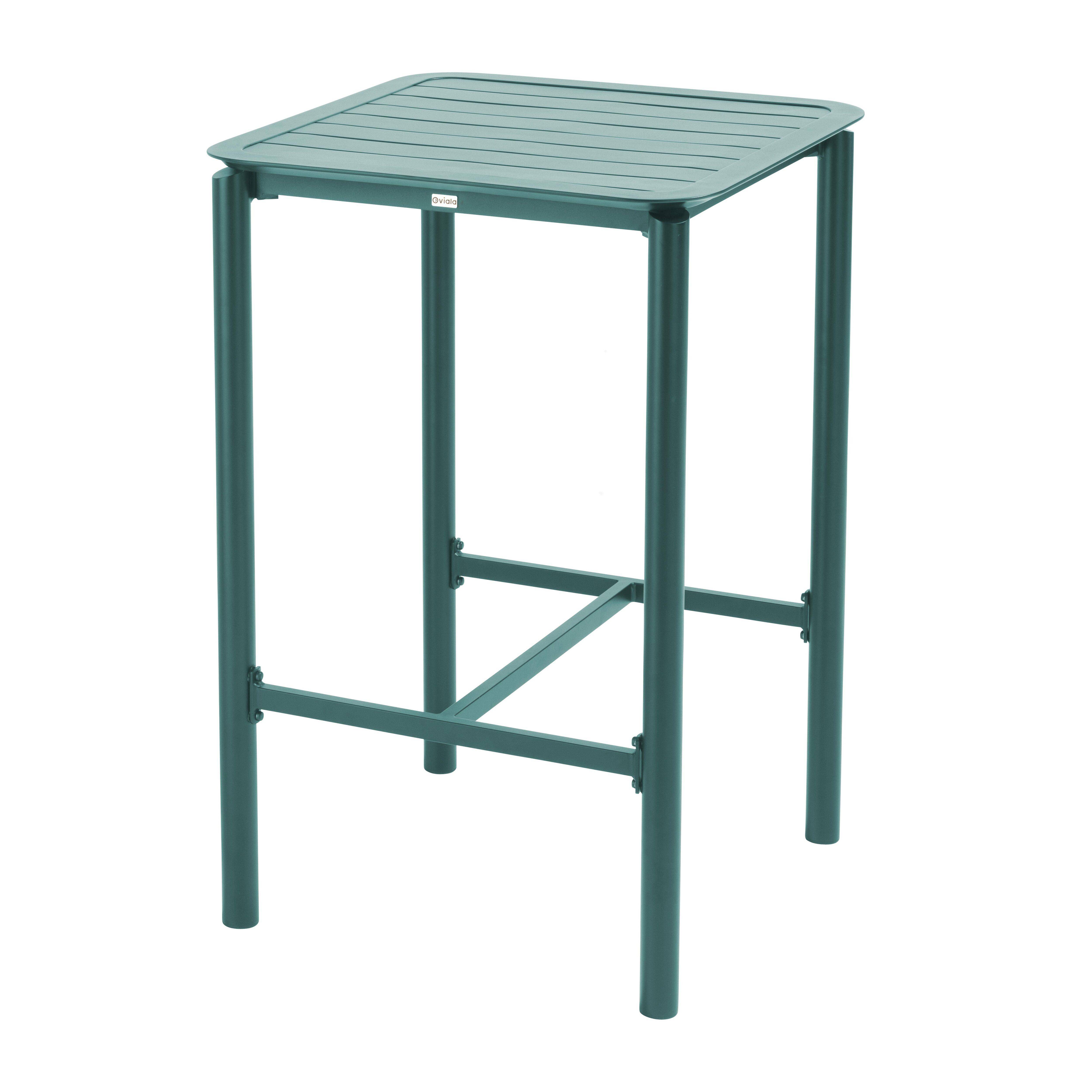 Oviala - Table haute de terrasse vert foncé Almada - Oviala - Imagen 2