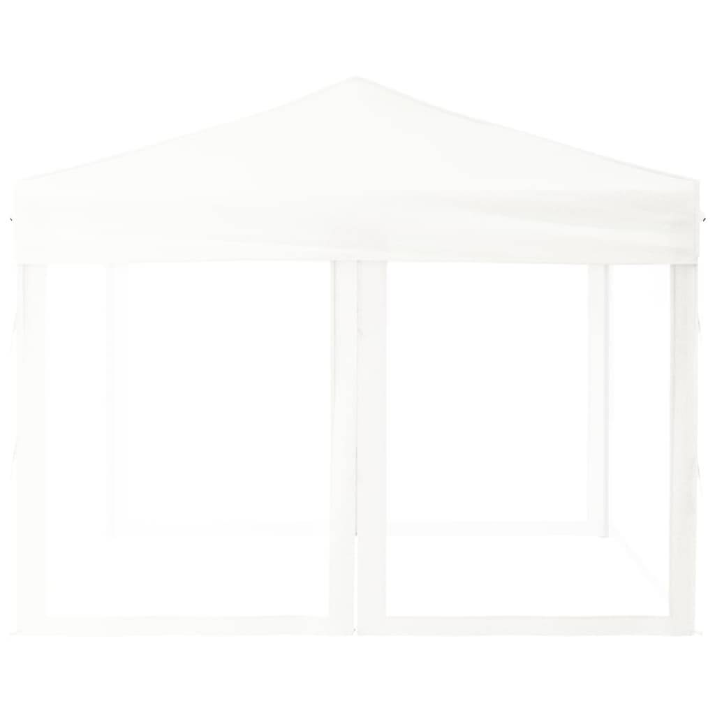 ComfortXL - Tente de Fête Pliante Acier avec Murs Protection Solaire pour Mariage Jardin Blanc 3x3 m – ComfortXL Outdoor Living - Image 4