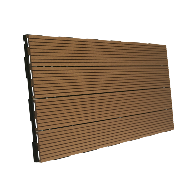 Dalle en composite Snap & Go (lot de 4) - Brun 30 x 60 cm - Snap & Go - Imagen 2