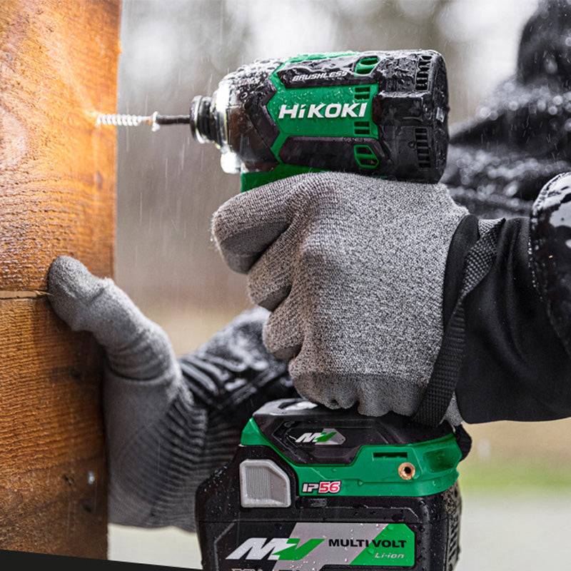 Visseuse à choc HIKOKI WH36DCW2Z - 215Nm MultiVolt 36V  Brushless - IP56 Triple Hammer - machine nue en HitCase Hikoki - Image 4