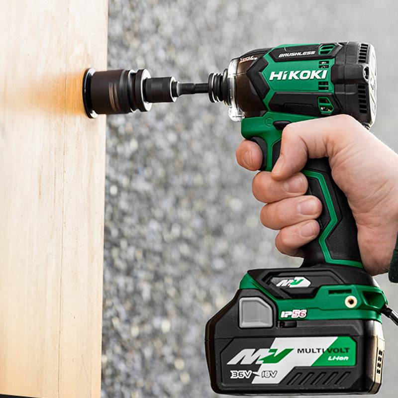 Visseuse à choc HIKOKI WH36DCW2Z - 215Nm MultiVolt 36V  Brushless - IP56 Triple Hammer - machine nue en HitCase Hikoki - Image 5