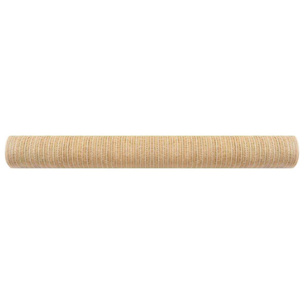 Helloshop26 - Filet brise-vue beige 1,5x10 m PEHD 75 g/m² - Imagen 3