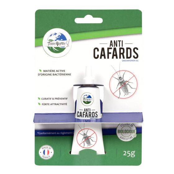 Terra Nostra - Tube-appât anti-cafards 25 g - Imagen 1