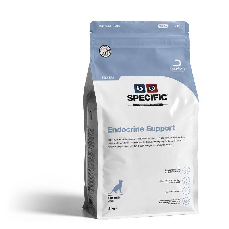 Croquettes chat FED-DM ENDOCRINE SUPPORT - SPECIFIC 2 kg