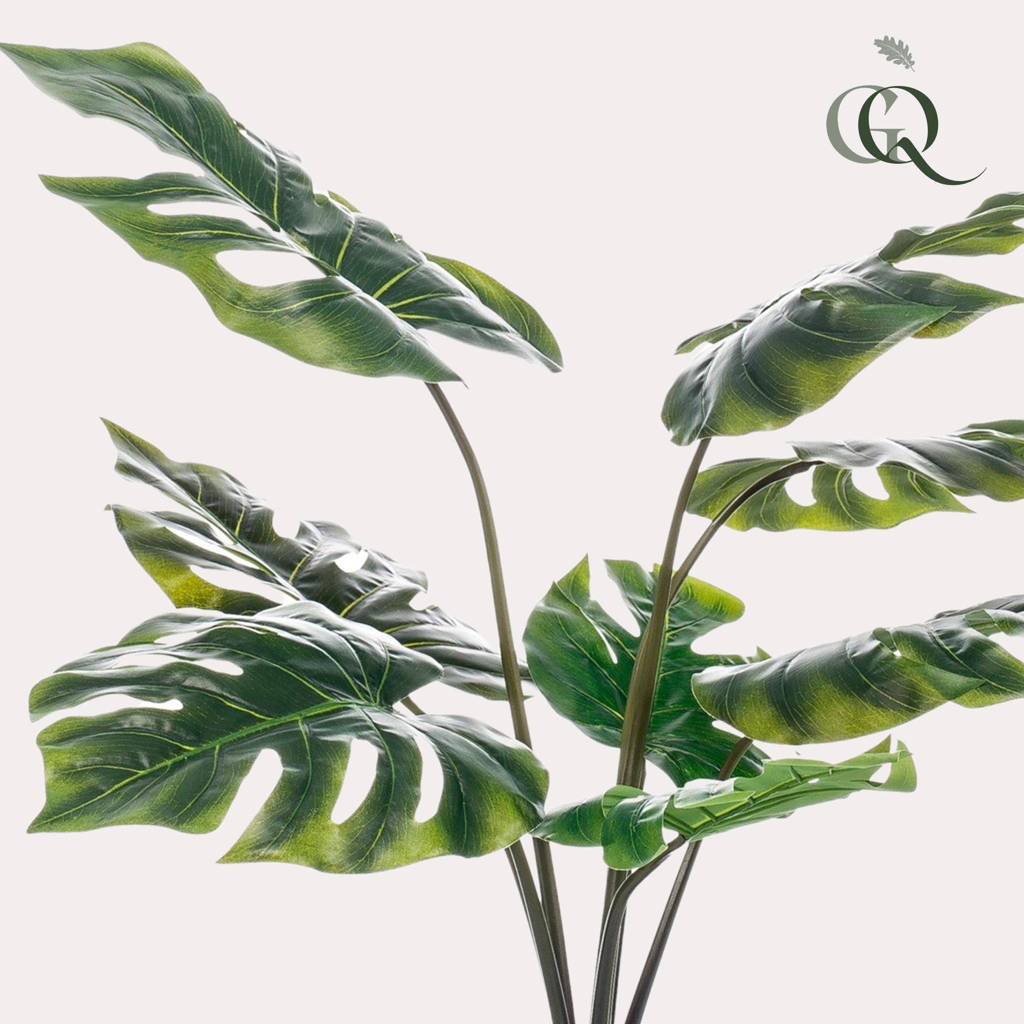La Green Touch - Monstera Deliciosa plante artificielle- h85cm, Ø12cm- La Green Touch - Imagen 2