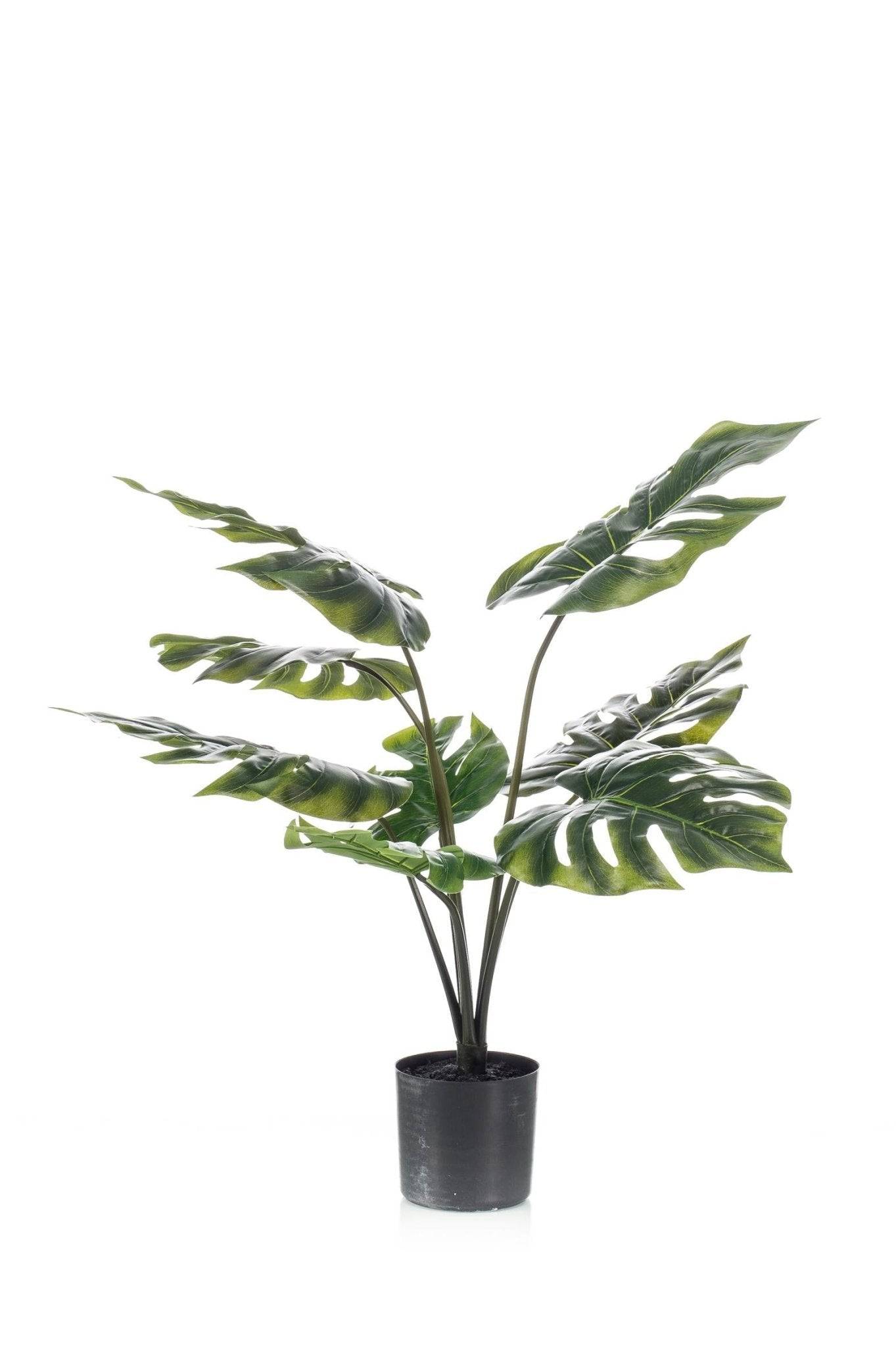La Green Touch - Monstera Deliciosa plante artificielle- h85cm, Ø12cm- La Green Touch - Imagen 5