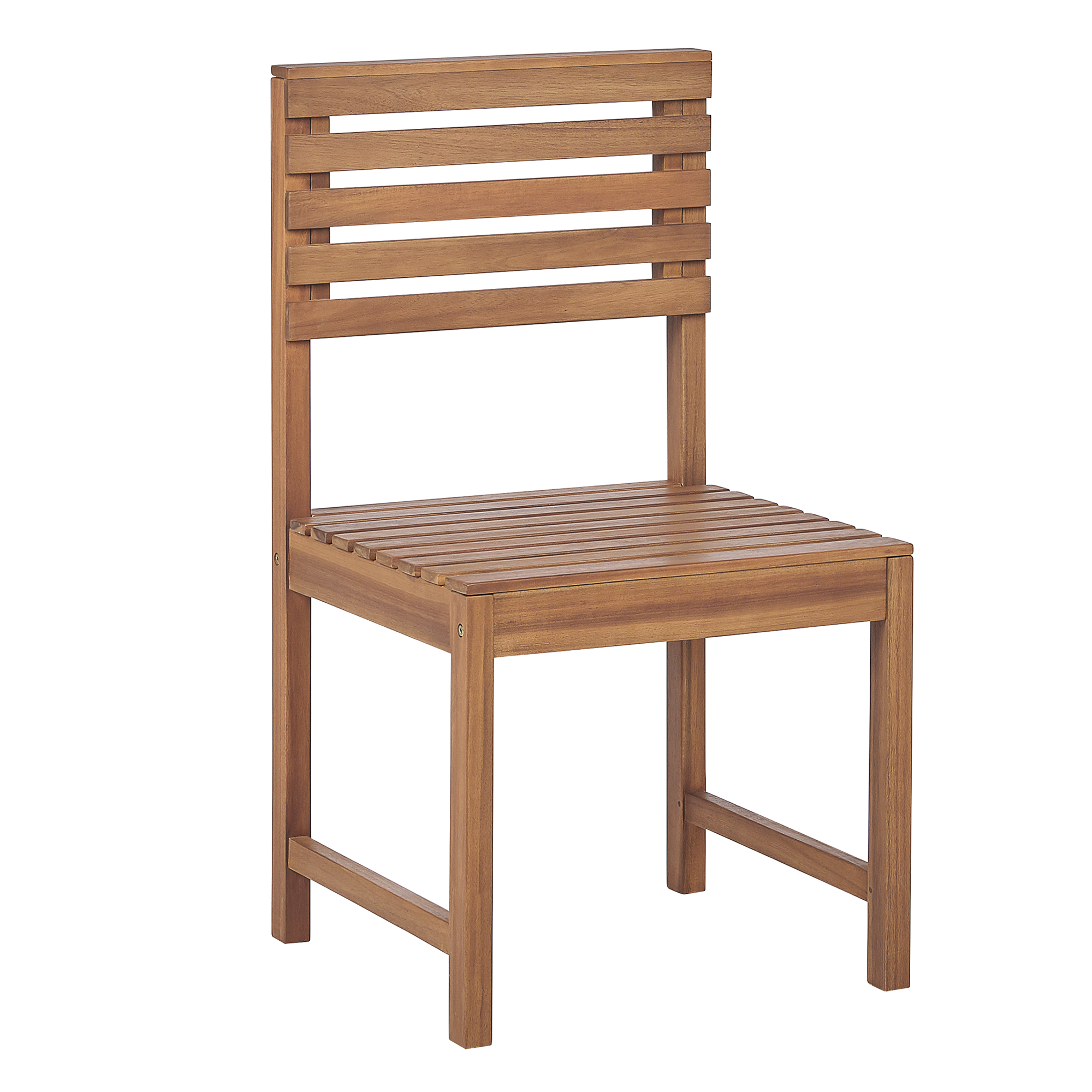 Beliani - Chaise de jardin Acacia Marron TREIA - Beliani - Imagen 2