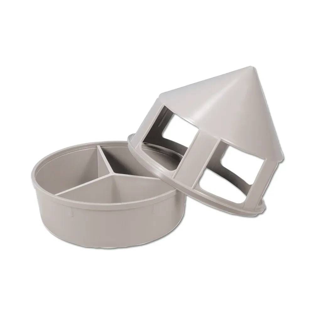 Autre - Mangeoire à grit 1,5 L pour pigeons – 3 compartiments - Image 2