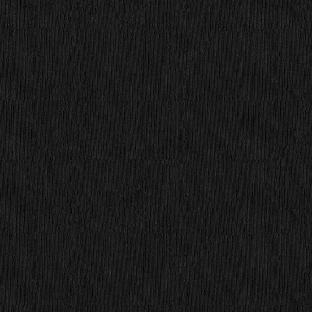 Helloshop26 - Écran de balcon brise pare vue protection confidentialité 120 x 300 cm tissu oxford noir - Imagen 2