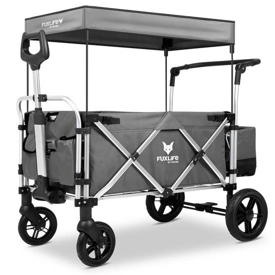 Chariot Pliable Premium FUXLIFE FX-CTL900 avec Toit Solaire & Suspensions - Image 2