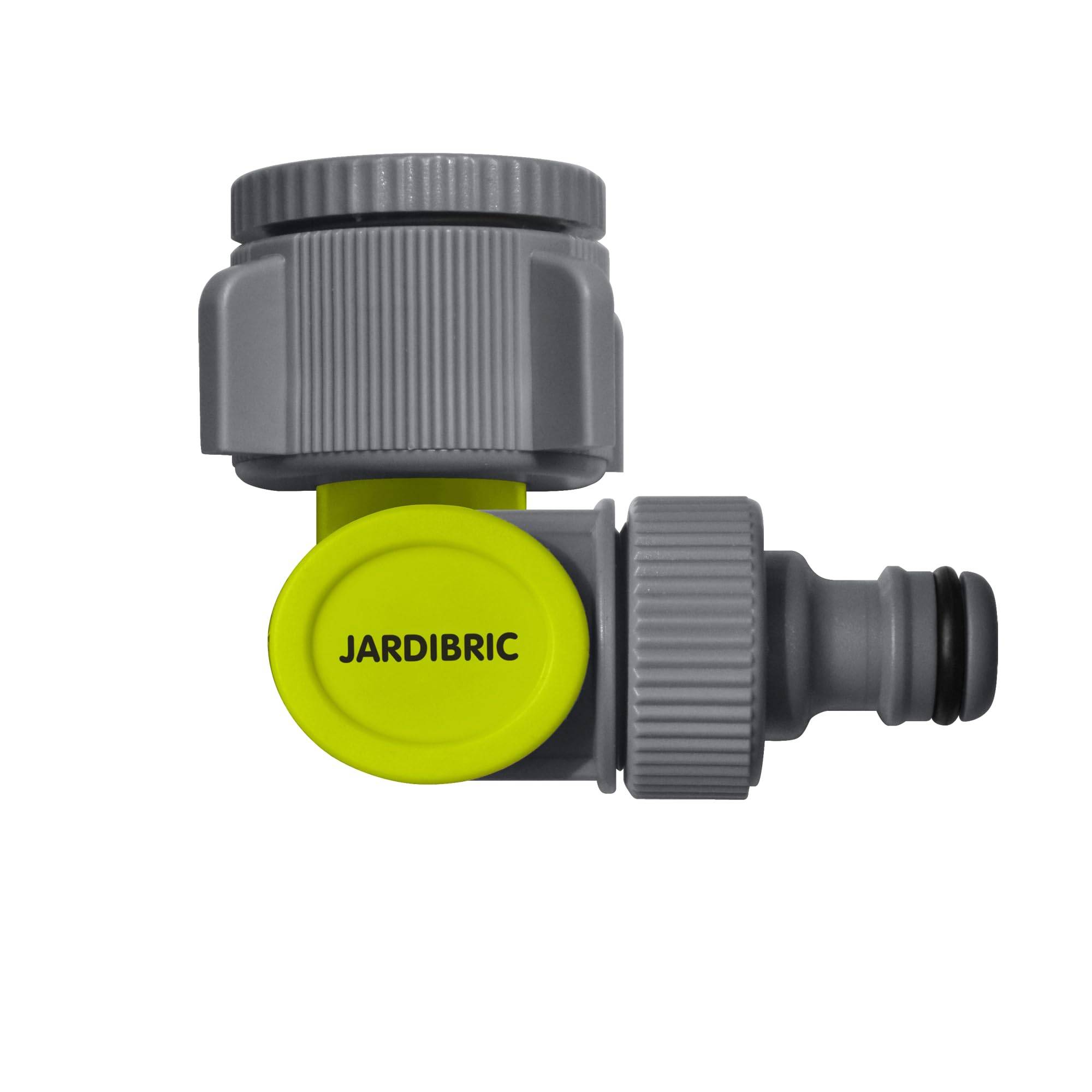 Jardibric - Jardibric - Nez de Robinet Coudé Articulé 90° 26x34 20x27 - Raccord Arrosage Robinet Orientable - Imagen 1
