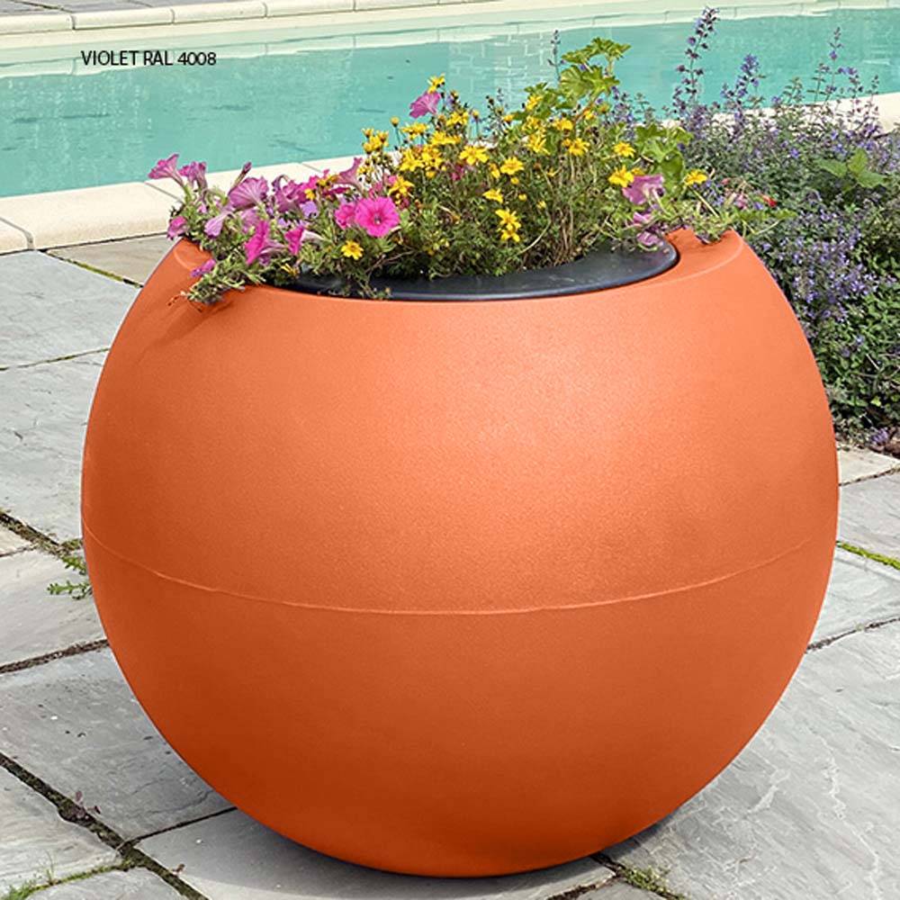 Pots de fleurs sphérique xxl speranza 325l-lot de 2 - Image 2