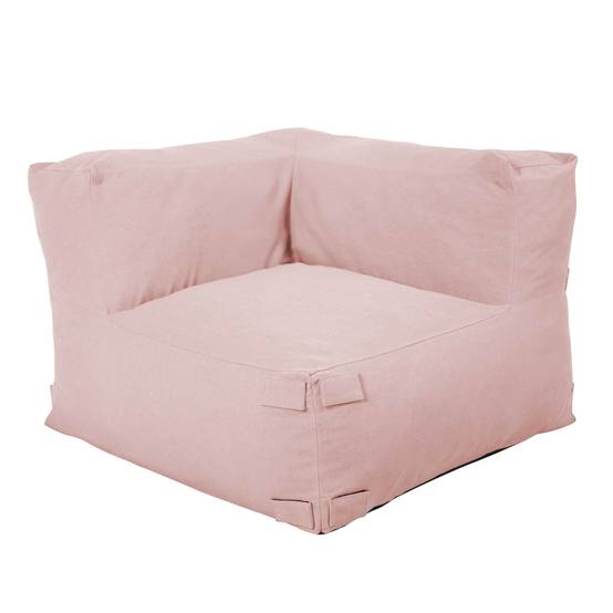 Oviala - Fauteuil d'angle pour canapé modulable rose poudré Mixi - Oviala - Image 2