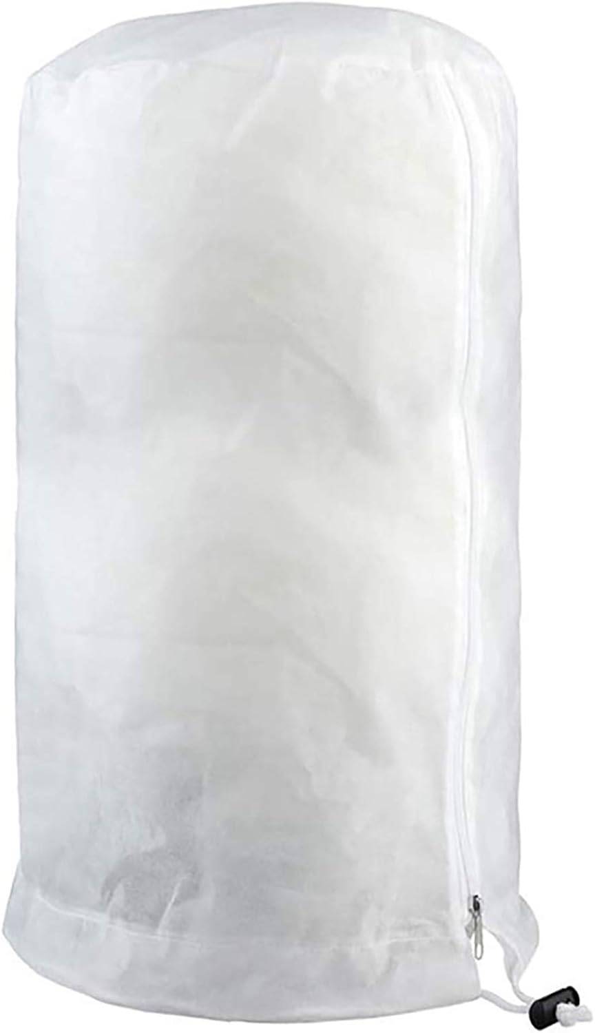 Housse de protection pour plantes, respirant, résistant aux déchirures, résistant au gel, avec cordon de serrage , 140 x 200 cm blanc-Lytech - Imagen 1
