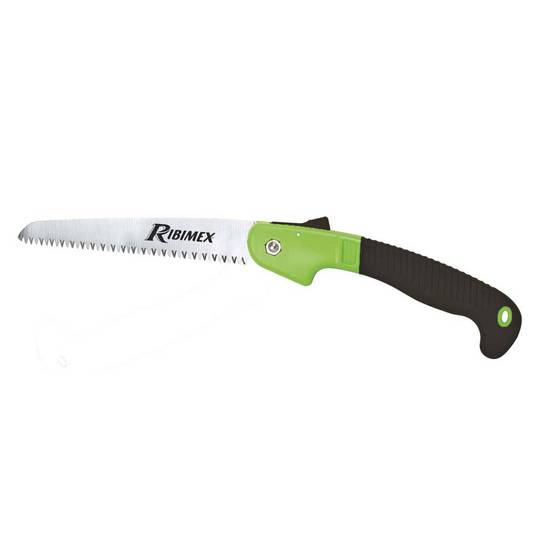 Ribimex - Scie couteau pliante lame 180mm denture triple biseau - Image 1