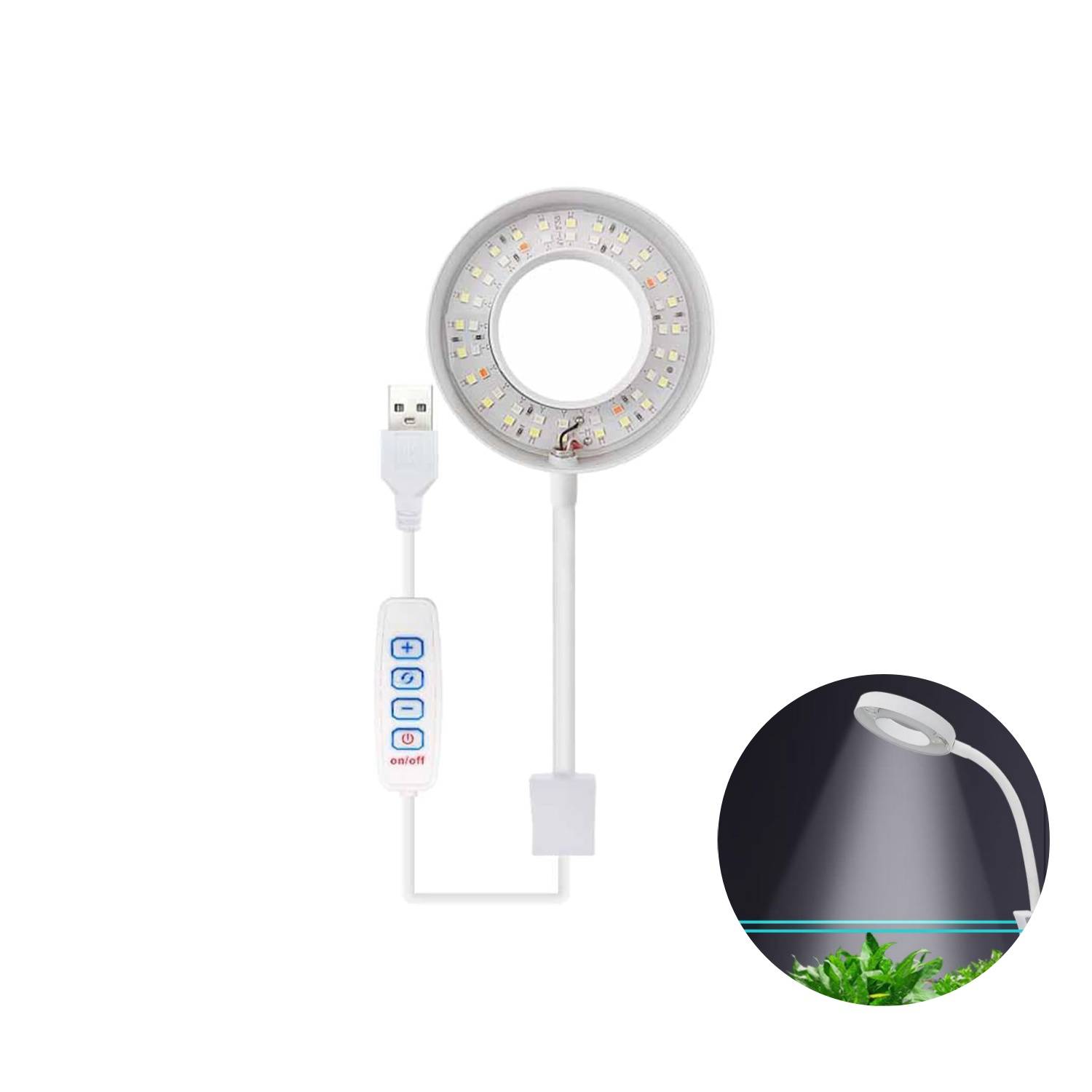 DtopbuyAge - Lampe d'Aquarium 8W Réglable DtopbuyAge - Image 1