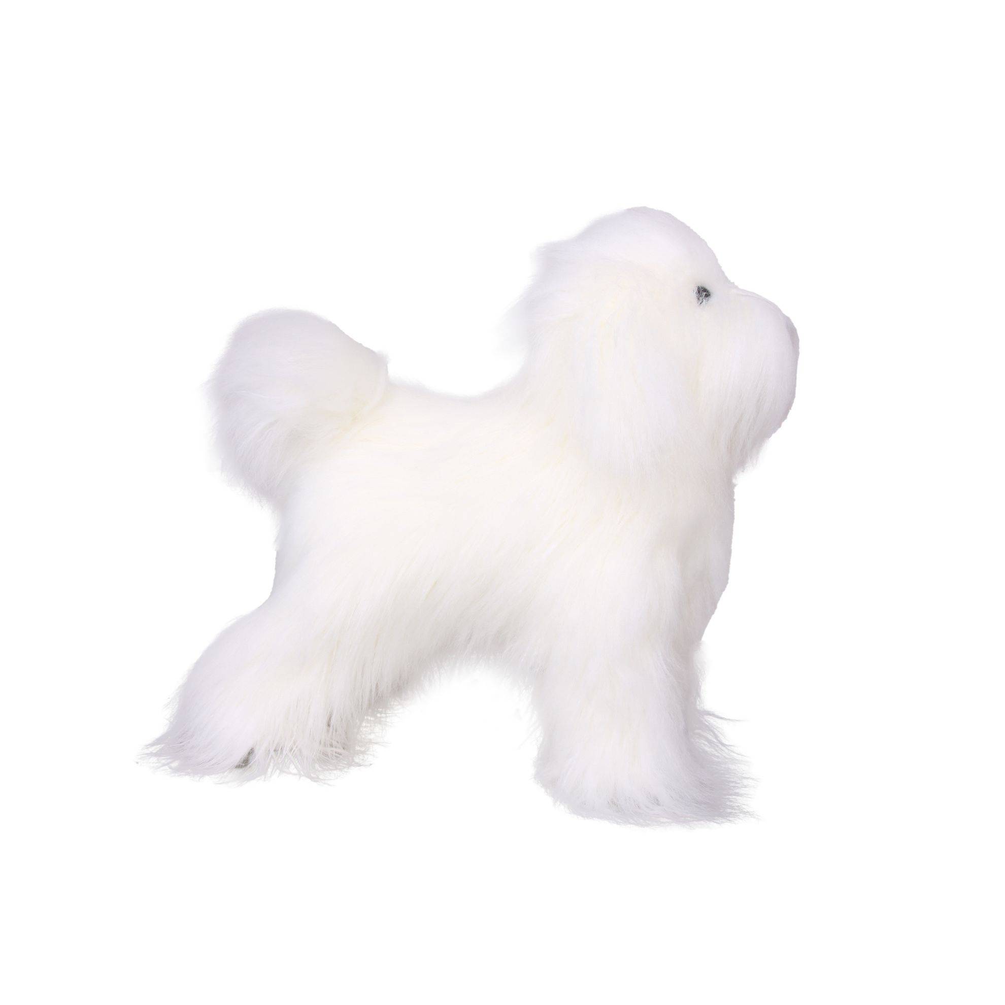 Fourrure Blanche pour mannequin chien KISSGROOMING